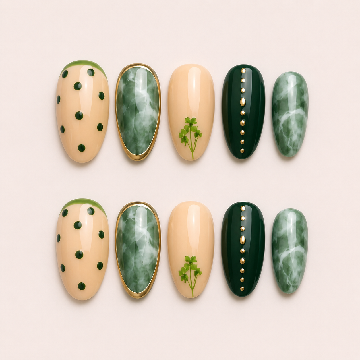 Lucky Press-On Nails