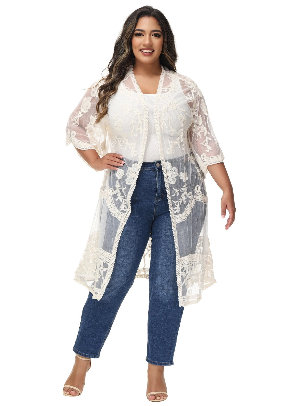Floral Lace Cardigan